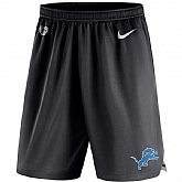 Men's Detroit Lions Nike Black Knit Performance Shorts,baseball caps,new era cap wholesale,wholesale hats